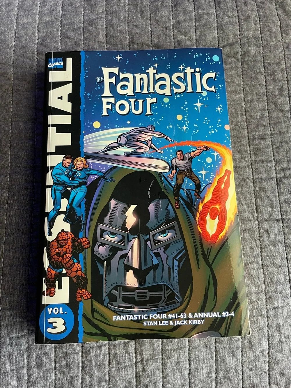 Essential Fantastic Four Vol 3 Stan Lee Jack Kirby Marvel Comics Graphic Novel